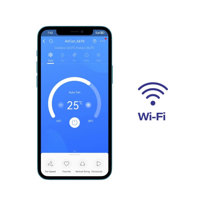 Olimpia Splendid Dolceclima Air Pro 14 HP WiFi mobil klíma